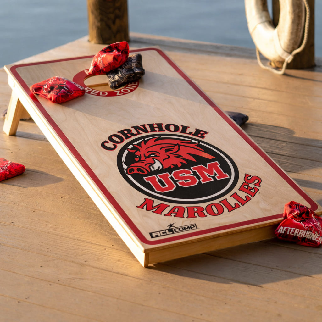 Official ACL Cornhole Boards for CLUBS Cornhole sets Wicked Wood Games ACL COMP (15mm)