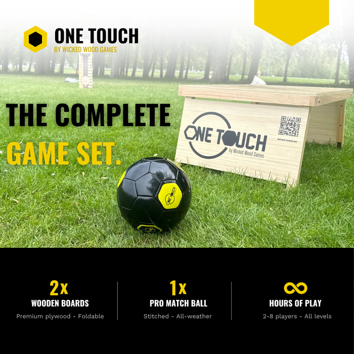 OneTouch Personnalisé - Ensemble Complet Design Unique - Inclut 2x panneaux / Ballon / Sac de transport