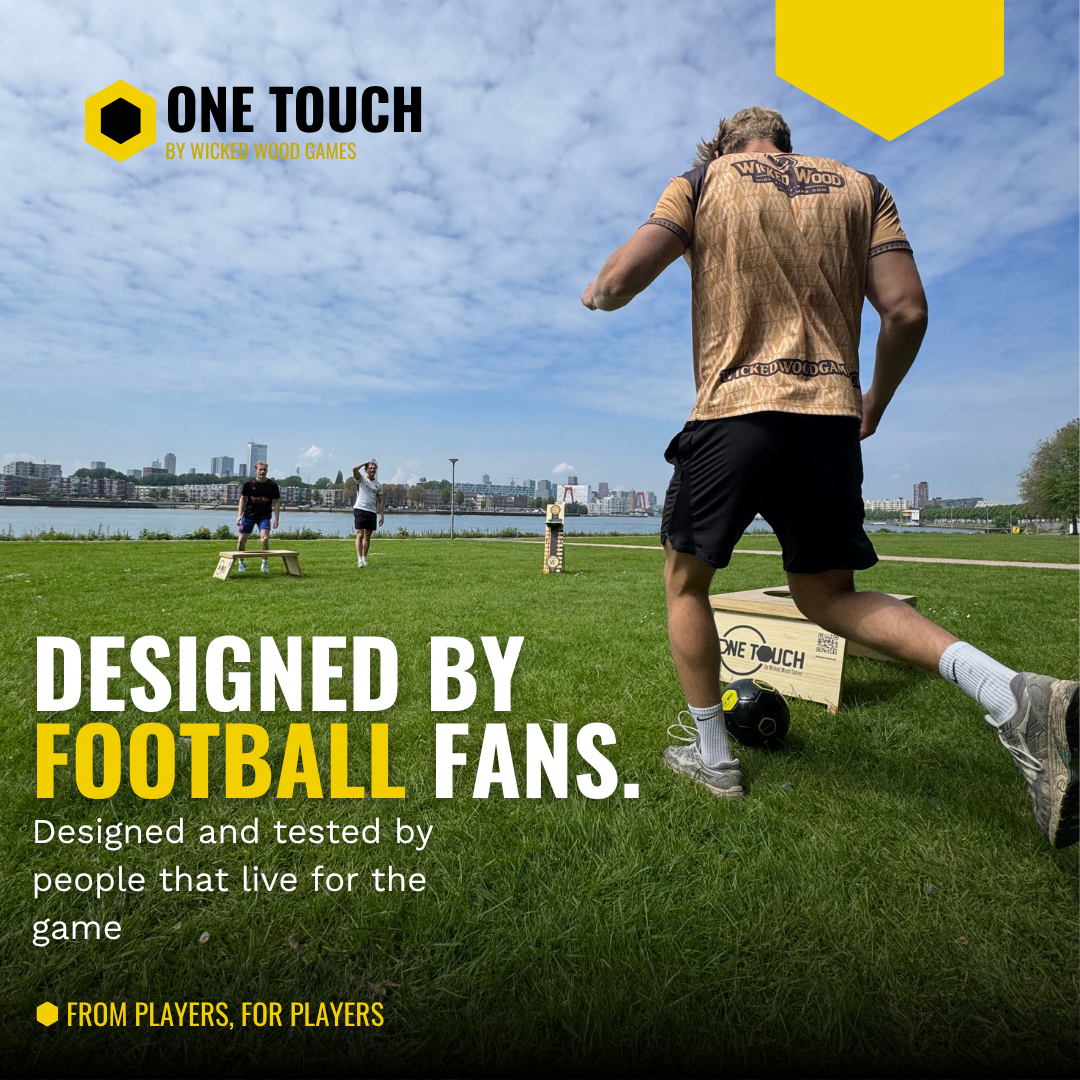 OneTouch Jeu de Football Starting Kit - Comprend 1 planche / Ballon premium / Sac de transport