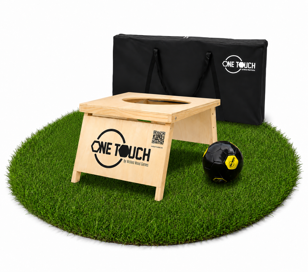 OneTouch Jeu de Football Starting Kit - Comprend 1 planche / Ballon premium / Sac de transport