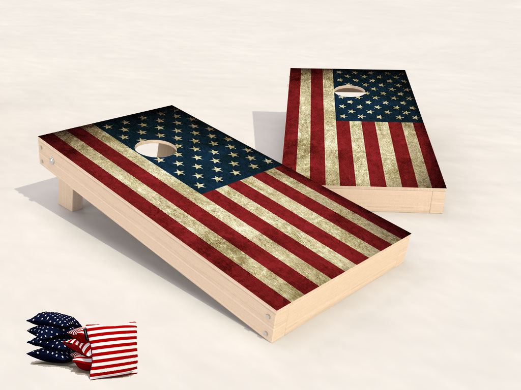 Cornhole Country Set - USA Package - 120x60cm Cornhole sets Wicked Wood Games 10mm