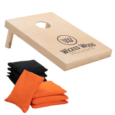 Kit de Démarrage Cornhole - 90×60 - 1x Planche / 2×4 Sacs - Wicked Wood