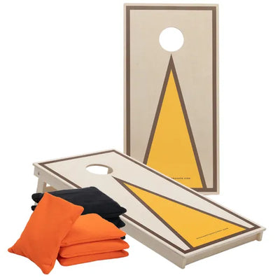 TRIANGLE - Set de Cornhole - 2 planches / 2x4 sacs