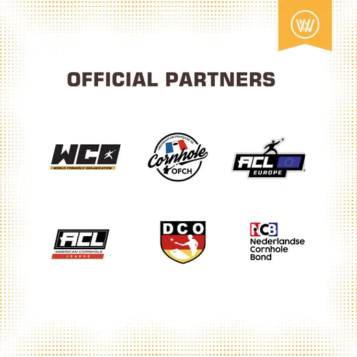 Cornhole Beach Set - 90x60cm - Red Zone - Incl 2x4 Cornhole Zakjes en Draagtas Recreatieve Sets Wicked Wood Games