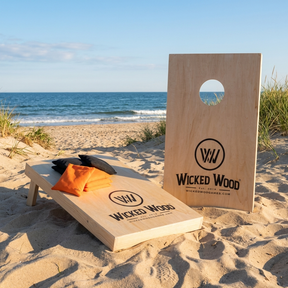 Cornhole Set - 90x60 - Wicked Wood Design Cornhole sets Wicked Wood Games