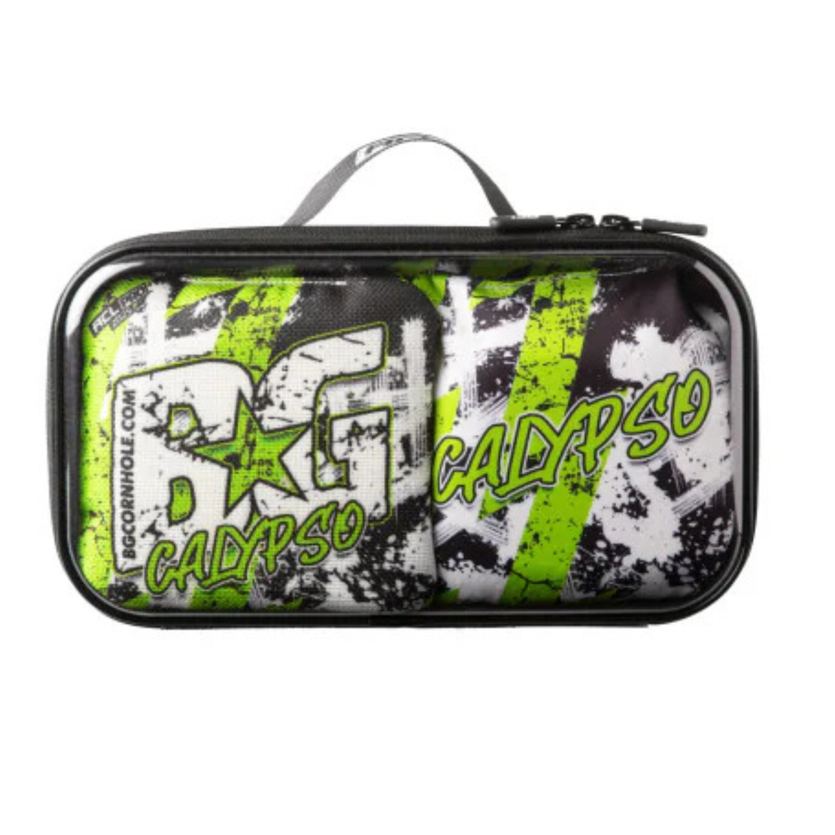 BG - CALYPSO - 2025 - ACL PRO - 1x4 Cornhole Bags Cornhole Bags BG Cornhole Lime Lightning Strike - Incl. ACL Hard Case