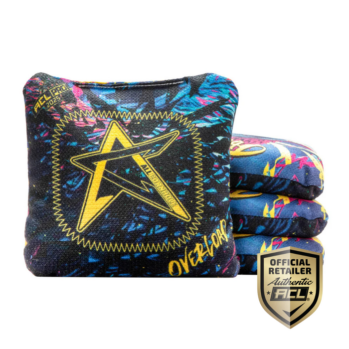 OVERLOAD 2025 - ACL PRO - 1x4 Cornhole Bags Cornhole Bags AllCornhole Warbird