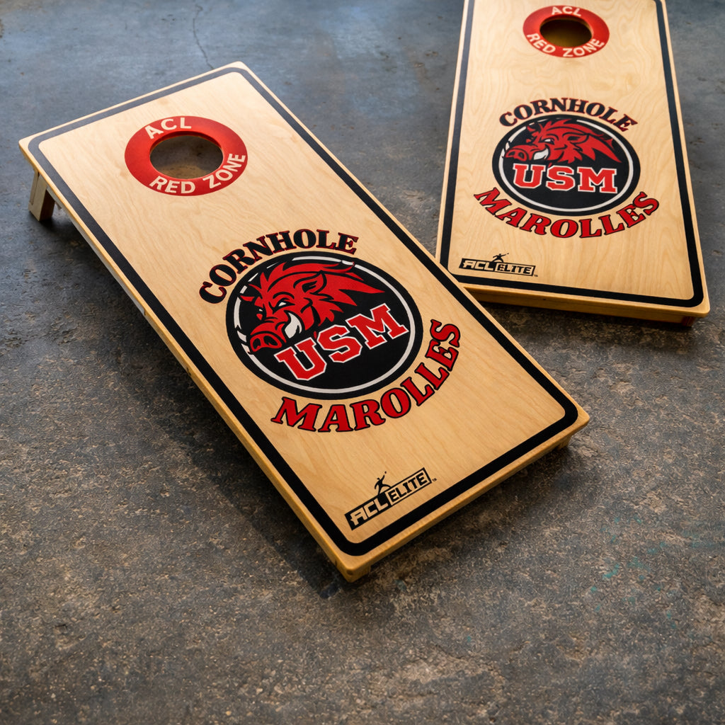 Official ACL Cornhole Boards for CLUBS Cornhole sets Wicked Wood Games ACL ELITE (18mm)