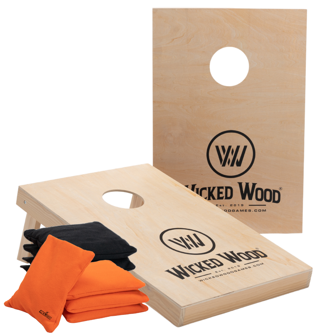 Ensemble Cornhole - 90×60 - Design Wicked Wood