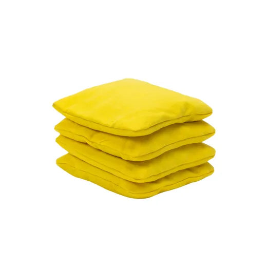 Enfants Cornhole Bags - Wicked Wood - 1x4 pièces - 240gr Cornhole Bags Wicked Wood Games Jaune