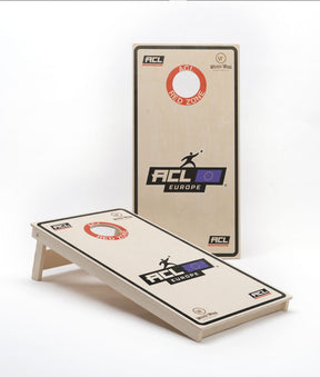 Official American Cornhole League (ACL) ELITE 18MM Cornhole Set Cornhole sets Wicked Wood Games ACL Europe Transparant