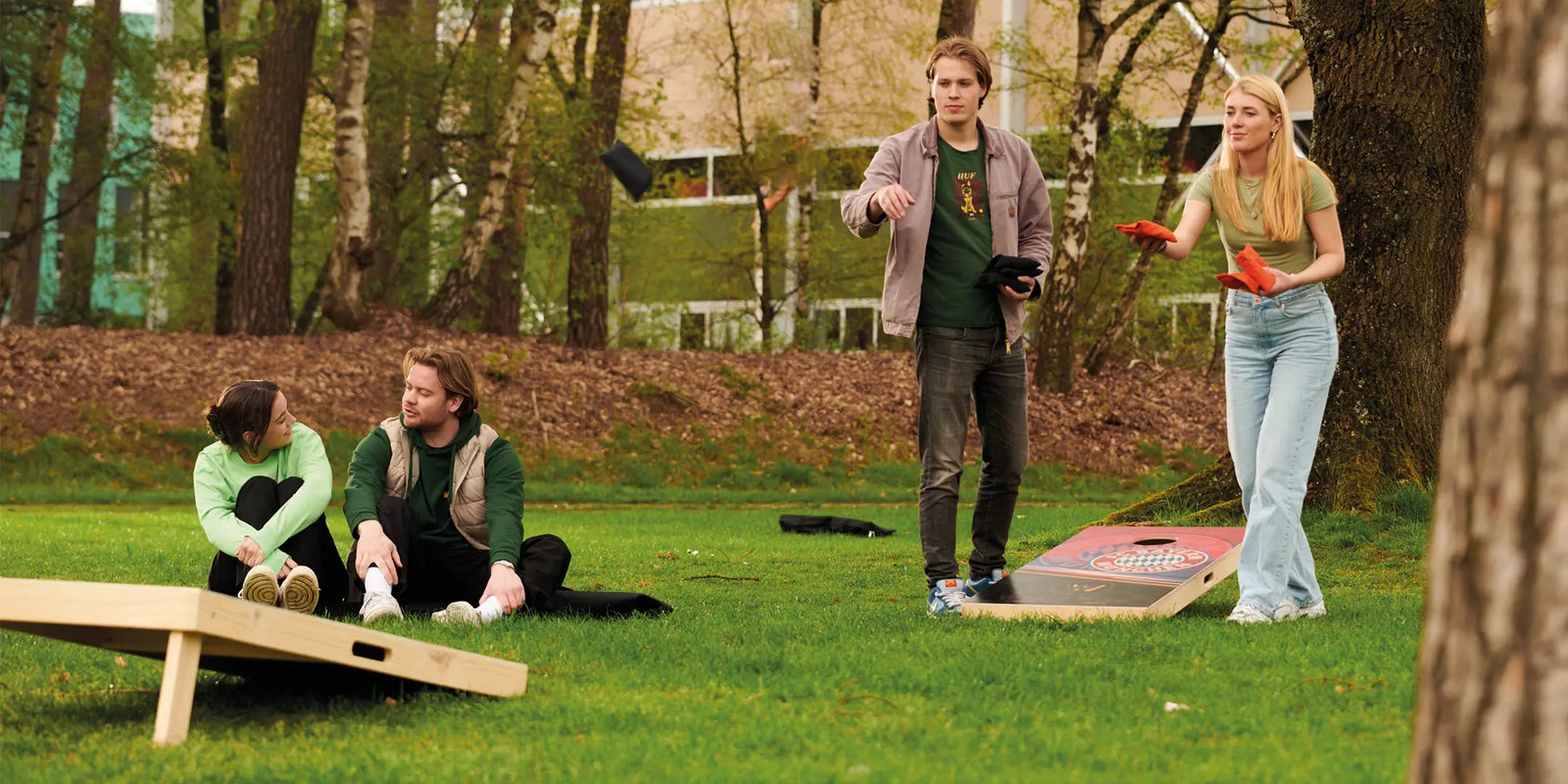 Wicked Wood Games Cornhole Bags - Borse ufficiali conformi ACO Wicked Wood Games Cornhole Bags - Borse ufficiali conformi ACO
